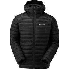 Montane L - Men Outerwear Montane Men's Anti-Freeze Hooded Down Jacket - Black