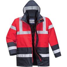 Dirt Repellent Work Clothes Portwest S466 Hi-Vis Contrast Traffic Jacket