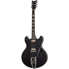 Schecter Corsair Semi-hollowbody Electric Guitar Gloss Black