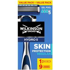 Dry Skin Razors Wilkinson Sword Hydro 5 Razor + 9 Blades