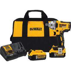 Dewalt Impact Wrench Dewalt 20V MAX XR 1/2-in Mid-Range Cordless Impact Wrench with Detent Pin Anvil Kit