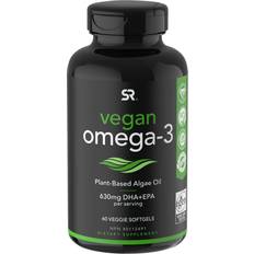 Sports Research Vegan Omega-3, 60 Veggie Softgels