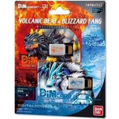Bandai Digimon Dim Card Set Vol.1 Volcanic Beat and Blizzard Fang for Vital Bracelet