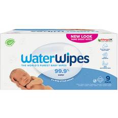 WaterWipes Grooming & Bathing WaterWipes Biodegradable BabyWipes 540 pcs