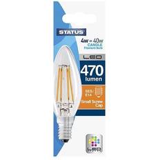 Status 4W Candle LED Filament Bulb SES