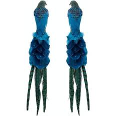 Clay Figurines Bloomingville Payton Birds L57 cm Blue (82051953) Figurine