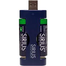 Sirius Usb Charger Incl. 4xaa Decopower Genopladelige Batterier