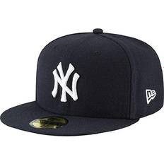 Men - Red Headgear New Era Newyork Yankees Authentic Collection 59FIFTY Fitted Cap