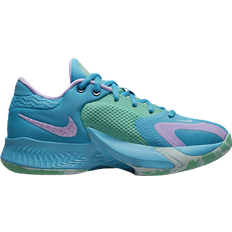 Blue Basketball Shoes Nike Freak 4 GS - Laser Blue/Light Menta/Glacier Blue/Lilac