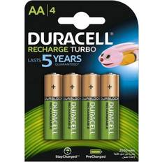 Duracell Laddningsbara 2500mAh AA-Batterier 4-pack