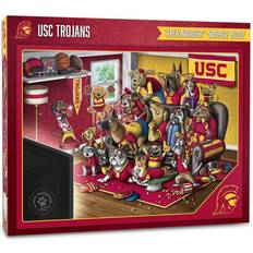 YouTheFan 2503257 18 x 24 in. NCAA USC Trojans Purebred Fans Puzzle, A Real Nailbiter 500 Piece