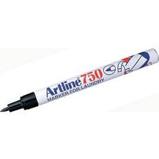 Artline 750 Bullet Tip Black Laundry Marker (12 Pack)