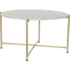 Gold Bedside Tables Dkd Home Decor - Bedside Table