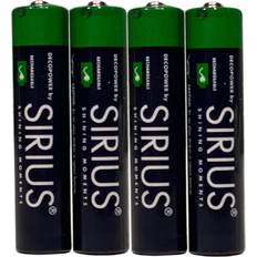 Sirius DecoPower AAA Genopladelige batterier 4 stk