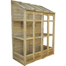 Lean-to Greenhouses Forest Garden Victorian Wood Hardened Glass