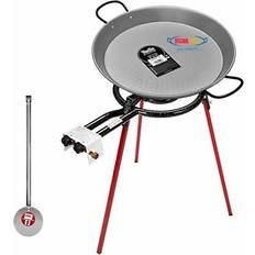 Cast Iron Hob Paella Pans Paella Cooking Set with Burner