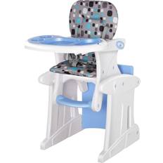 Homcom 3-in-1 Convertible Baby High Chair Booster Seat