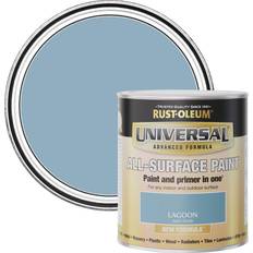 Rust-Oleum Blue - Indoor Use - Wood Paints Rust-Oleum Universal All-Surface Satin Wood Paint Blue 0.75L