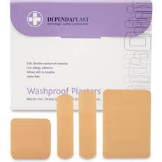 Plasters Reliance Medical Dependaplast Washproof Plasters 100-pack