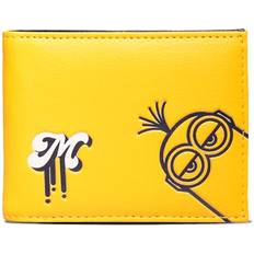 MINIONS Logo & Symbols Bi-Fold Wallet, Male, Yellow/Black MW766413DSP