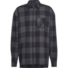 adidas Five Ten Brand Of The Brave Flannel Shirt - Grey Six/Black