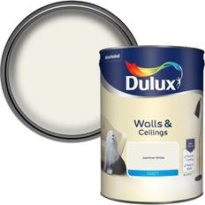 Dulux Wall Paints Dulux Matt Emulsion Paint, 5L, Jasmine Wall Paint White