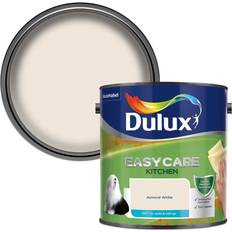 Dulux Ceiling Paints - White Dulux Easycare Kitchen Matt Emulsion Paint Almond Ceiling Paint, Wall Paint White 2.5L