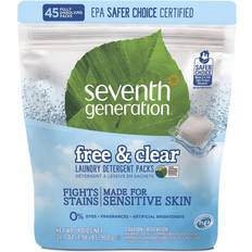 Seventh Generation Free & Clear Laundry Detergent 45-pack