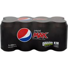 Fizzy Drinks Pepsi Max 33cl 8pcs