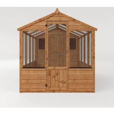 Mercia Garden Products 12 Traditional Apex Greenhouse Combi Shed