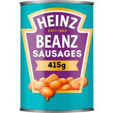 Canned Food Heinz Baked with Sausages 415g