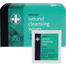 Plasters Individually Wrapped Medical Reliwipe Wound Cleansing Wipes