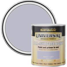 Rust-Oleum Grey - Metal Paint Rust-Oleum Universal All-Surface Satin Wood Paint Grey 0.75L