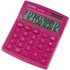 Citizen 7242526 Desk calculator Purple Display (digits) 12 battery-powered, solar-powered (W x H x D) 102 x 124 x 25 mm