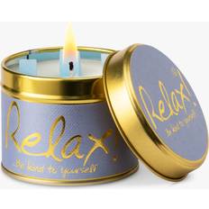 Lily-Flame Relax Tin candle Scented Candle