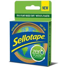 Desk Tape & Tape Dispensers Sellotape Zero Plastic Tape 24mmx30m