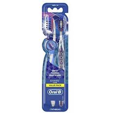 Oral-B Toothbrushes, Toothpastes & Mouthwashes Oral-B 3D White, Luxe Toothbrush, Medium Bristles, 2 Toothbrushes