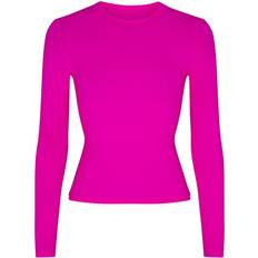 Pink - Women T-shirts & Tank Tops SKIMS Fits Everybody Long Sleeve T-shirt