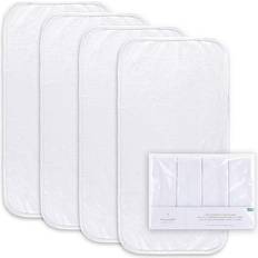 The Peanutshell 4-Pack Changing Pad WP Liners, White, Large