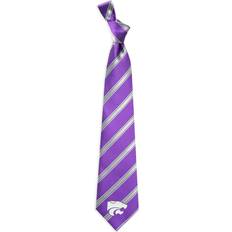 Purple Ties Eagles Wings Woven Poly 1 Tie - Kansas State Wildcats