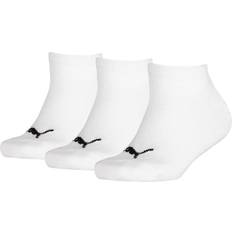 Puma Kids' Invisible Socks 3 Pack, White, 9-11.5, Clothing