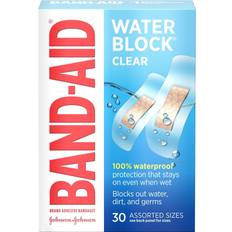 Band-Aid Water Block Clear 30-pack