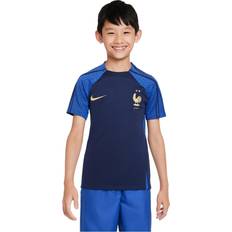 Gold Tops Nike France Strike 2022-2023 children's T-shirt, Blue