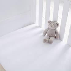 Fabrics Silentnight Safe Nights Cot Bed Fitted Sheet, 2