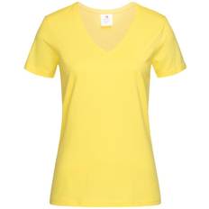 Stedman Womens/Ladies Classic V Neck Tee (Yellow)