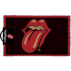 Pyramid The Rolling Stones Lips Doormat Black, Red