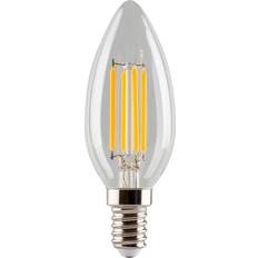 Bulb LED 4W (470lm) Kerte Clear CRI90 Dimmable E14 e3light
