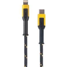 Dewalt 4' Reinforced Lightning-To-USB-C Charging Cable
