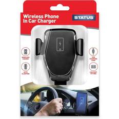 Status In Car Wireless Charging Cradle