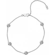 Topaz Bracelets Hot Diamonds Tender Intermittent Bracelet - Silver/Topaz